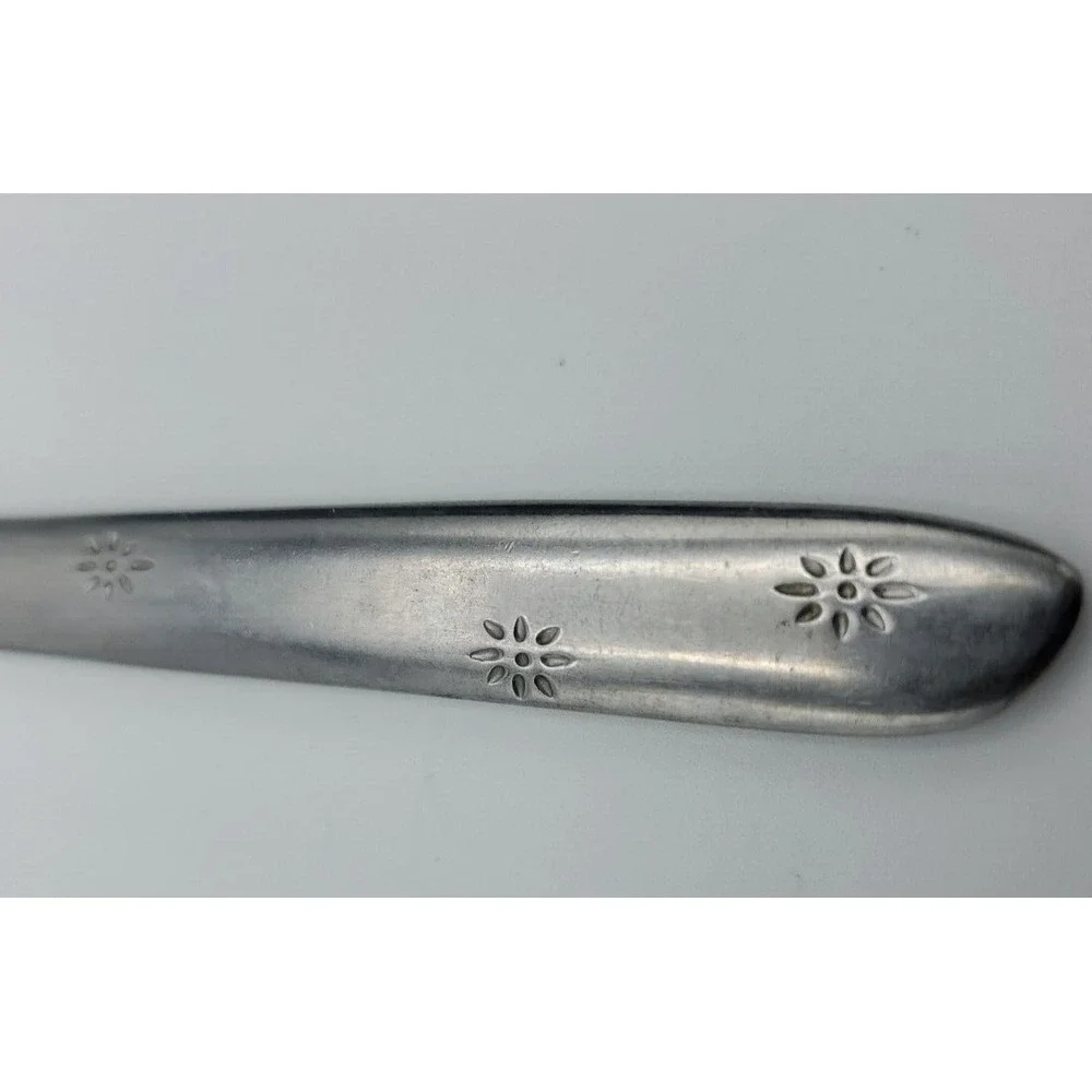 Vtg Superior Stainless Atomic Starburst Night‎ Sky Star MCM Dinner Knife